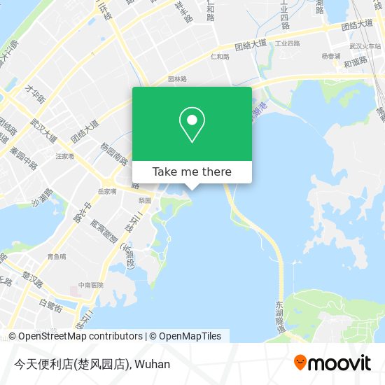 今天便利店(楚风园店) map