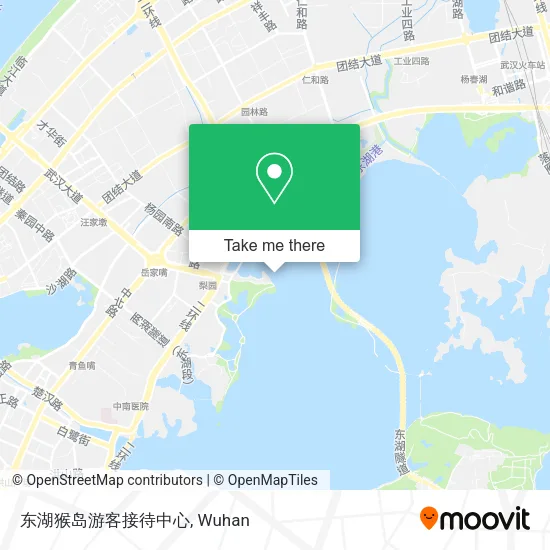 东湖猴岛游客接待中心 map