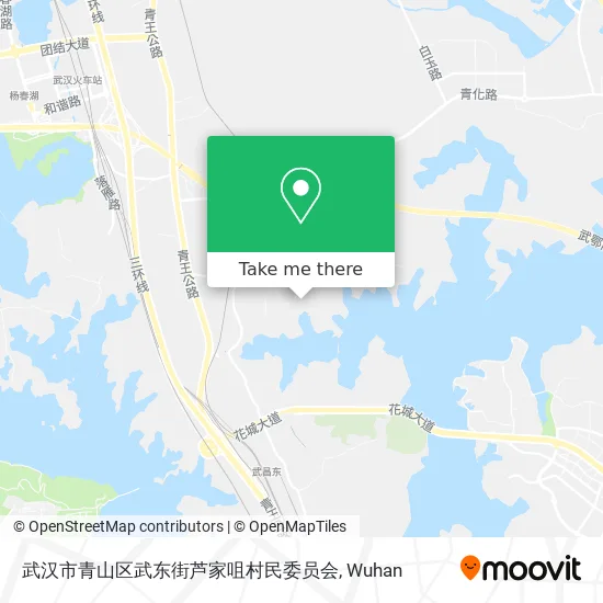 武汉市青山区武东街芦家咀村民委员会 map