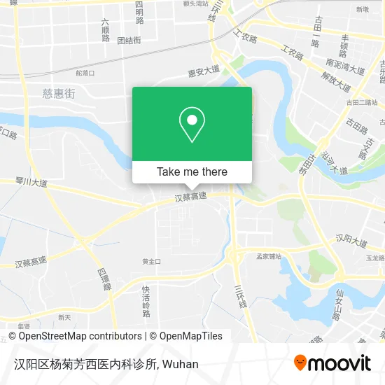 汉阳区杨菊芳西医内科诊所 map