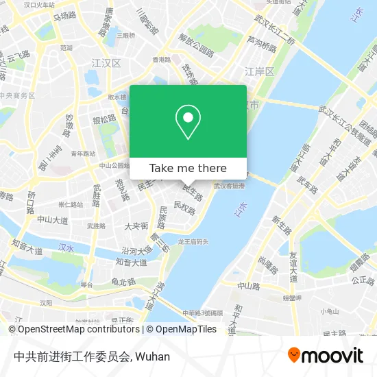 中共前进街工作委员会 map