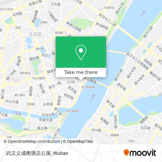 武汉义成阁酒店公寓 map