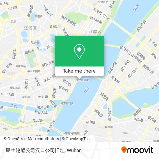 民生轮船公司汉口公司旧址 map