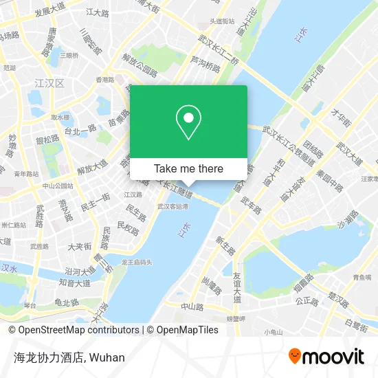 海龙协力酒店 map