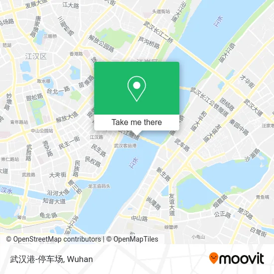 武汉港-停车场 map