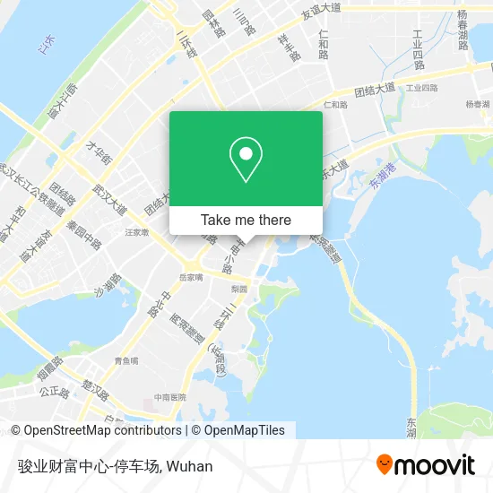 骏业财富中心-停车场 map
