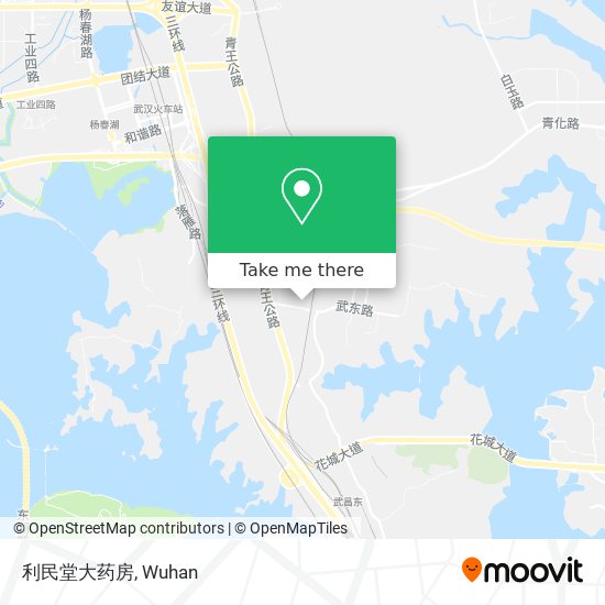 利民堂大药房 map