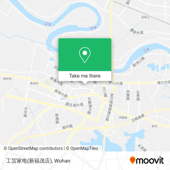 工贸家电(新福茂店) map