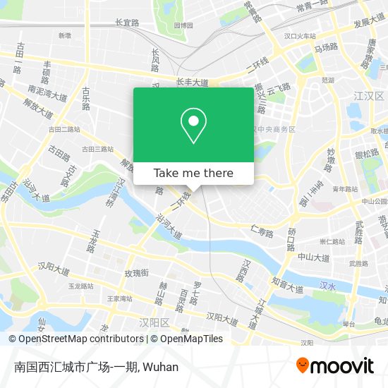 南国西汇城市广场-一期 map