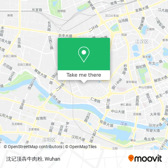 沈记顶犇牛肉粉 map