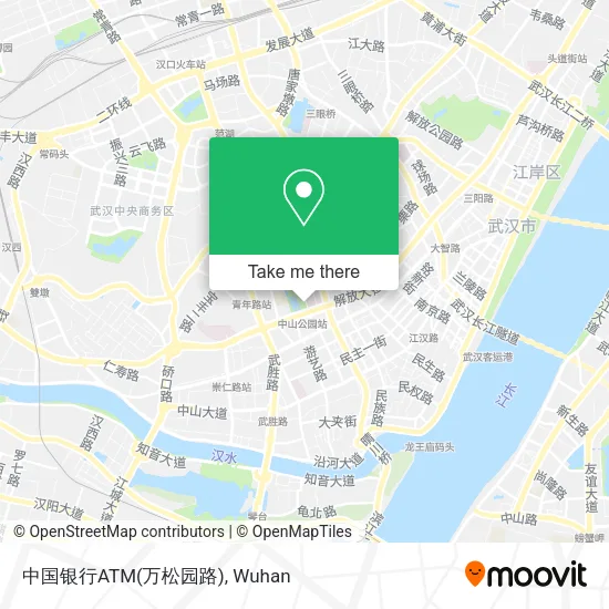 中国银行ATM(万松园路) map