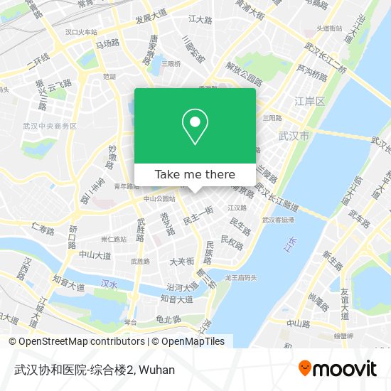 武汉协和医院-综合楼2 map