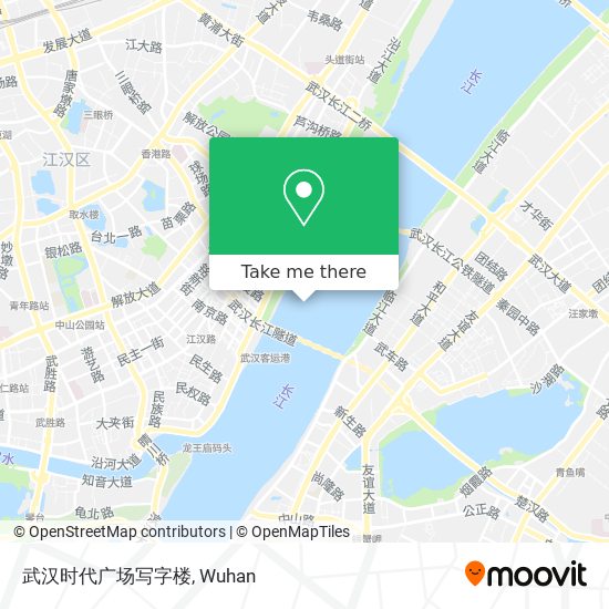 武汉时代广场写字楼 map