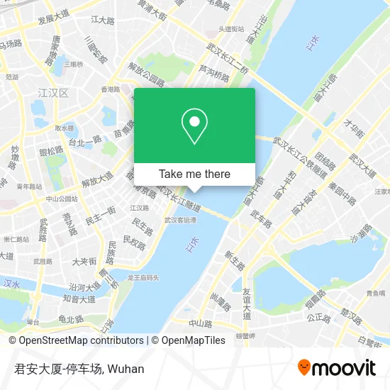 君安大厦-停车场 map