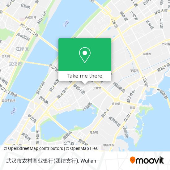 武汉市农村商业银行(团结支行) map