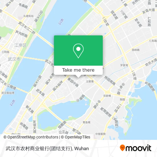 武汉市农村商业银行(团结支行) map