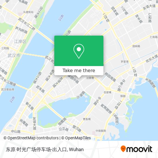 东原·时光广场停车场-出入口 map
