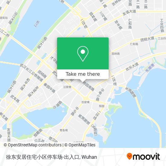 徐东安居住宅小区停车场-出入口 map