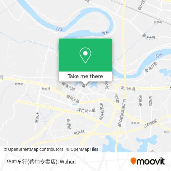 华冲车行(蔡甸专卖店) map