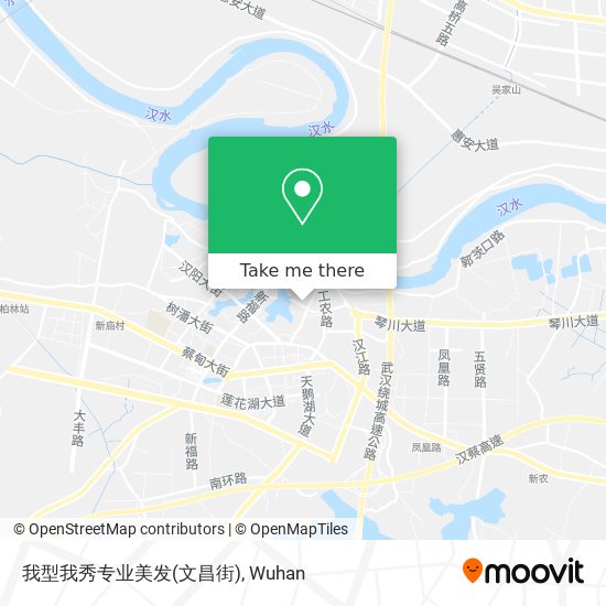 我型我秀专业美发(文昌街) map