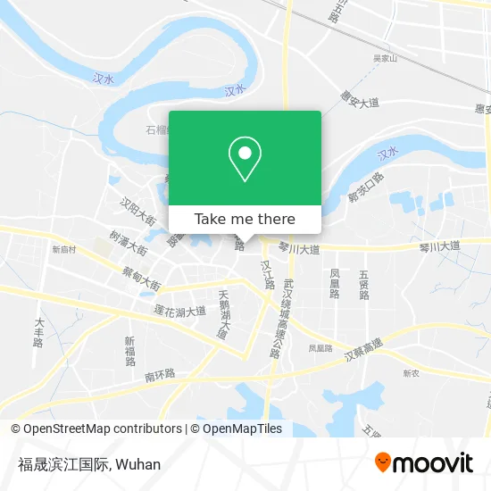 福晟滨江国际 map