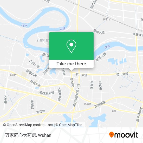 万家同心大药房 map