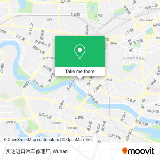 实达进口汽车修理厂 map