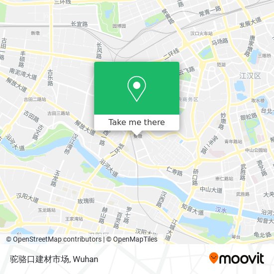 驼骆口建材市场 map