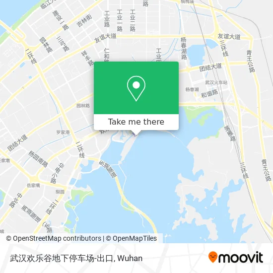 武汉欢乐谷地下停车场-出口 map