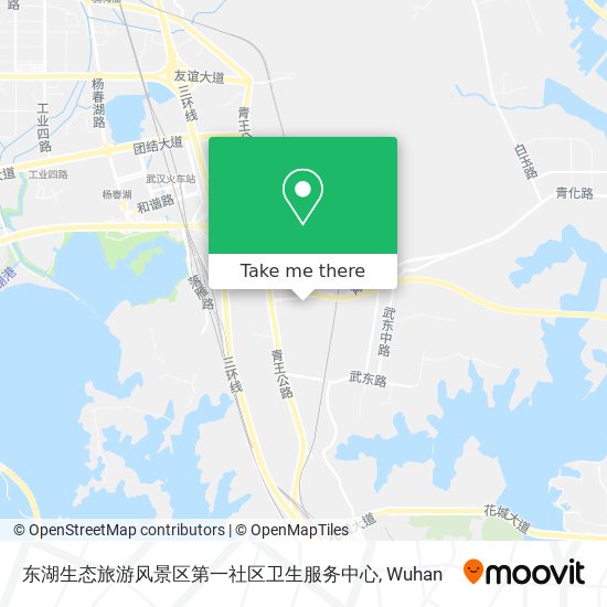 东湖生态旅游风景区第一社区卫生服务中心 map