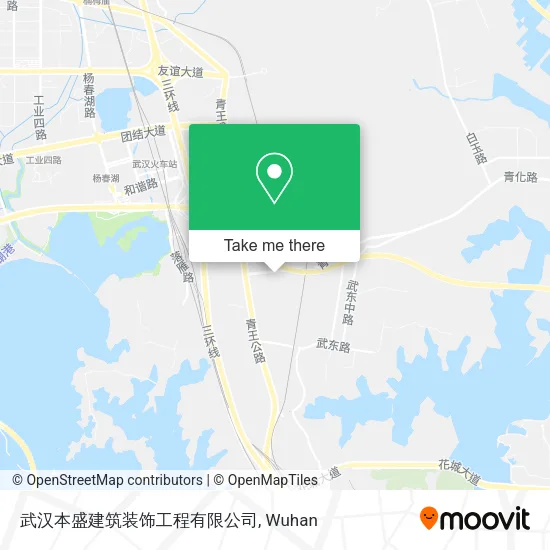 武汉本盛建筑装饰工程有限公司 map