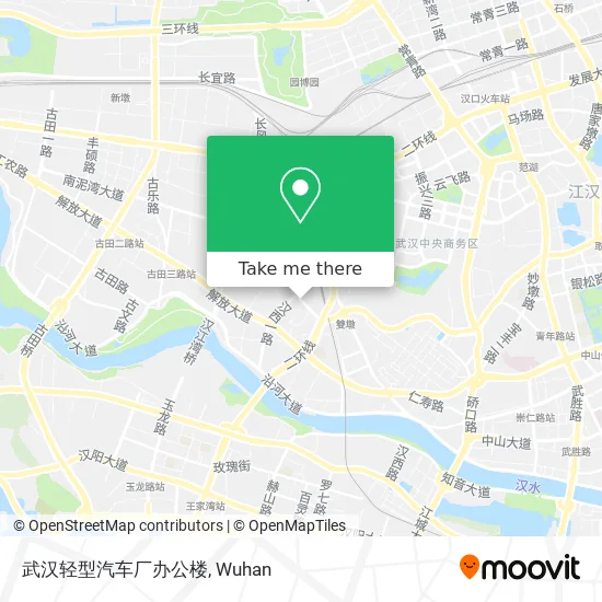 武汉轻型汽车厂办公楼 map