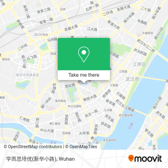 学而思培优(新华小路) map