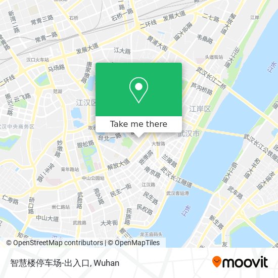 智慧楼停车场-出入口 map