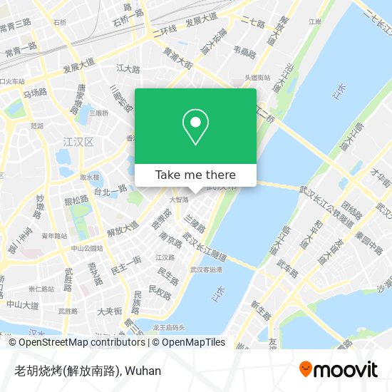 老胡烧烤(解放南路) map