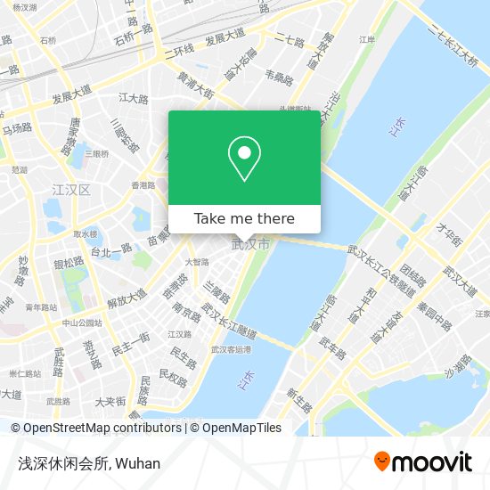 浅深休闲会所 map