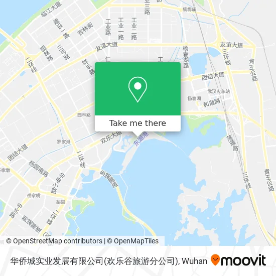 华侨城实业发展有限公司(欢乐谷旅游分公司) map