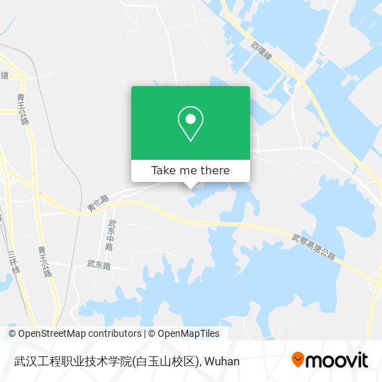 武汉工程职业技术学院(白玉山校区) map