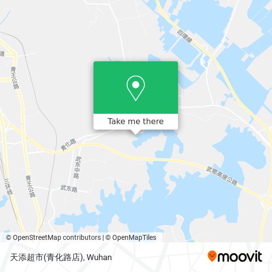 天添超市(青化路店) map