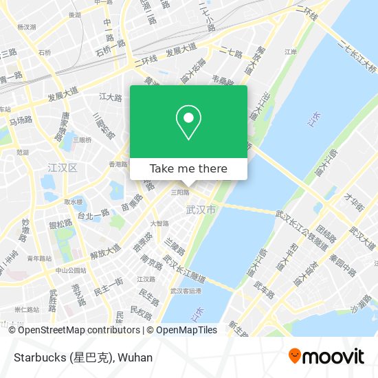 Starbucks (星巴克) map
