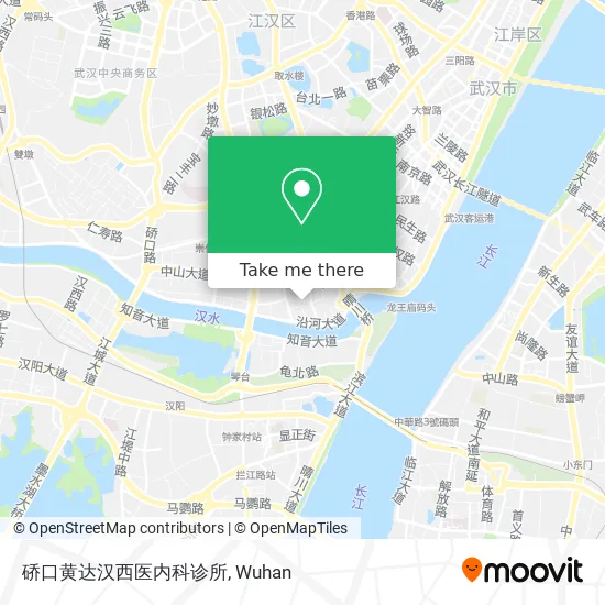 硚口黄达汉西医内科诊所 map