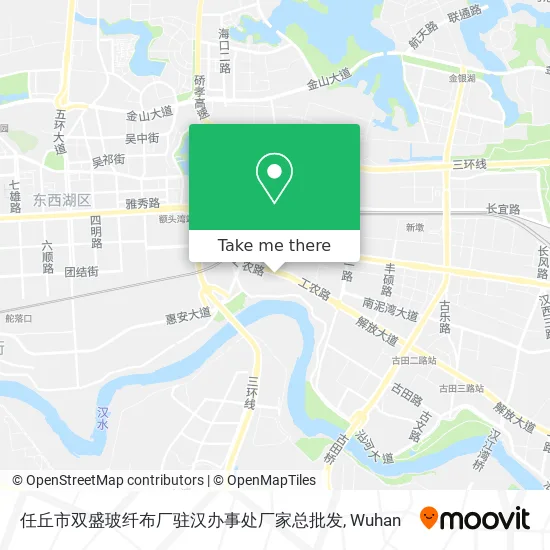 任丘市双盛玻纤布厂驻汉办事处厂家总批发 map
