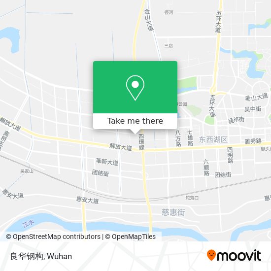 良华钢构 map
