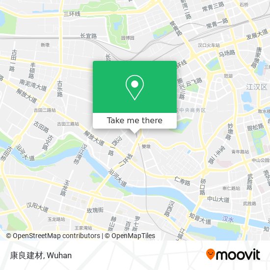 康良建材 map
