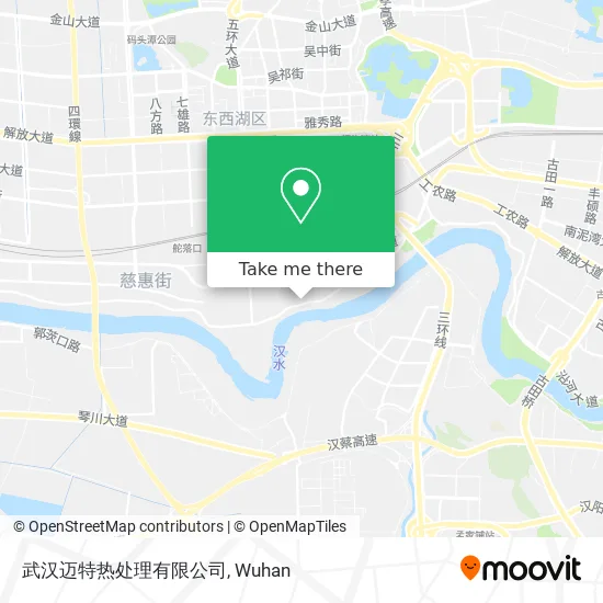 武汉迈特热处理有限公司 map