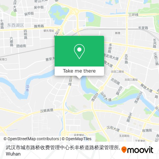 武汉市城市路桥收费管理中心长丰桥道路桥梁管理所 map