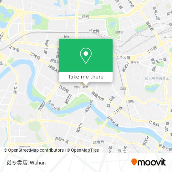 岚专卖店 map