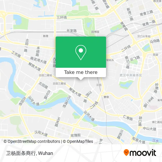 卫杨面条商行 map