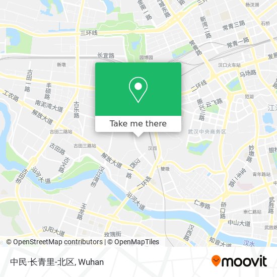 中民·长青里-北区 map