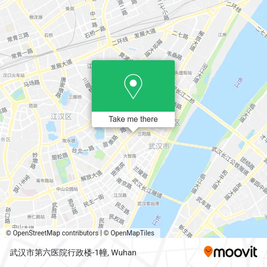 武汉市第六医院行政楼-1幢 map